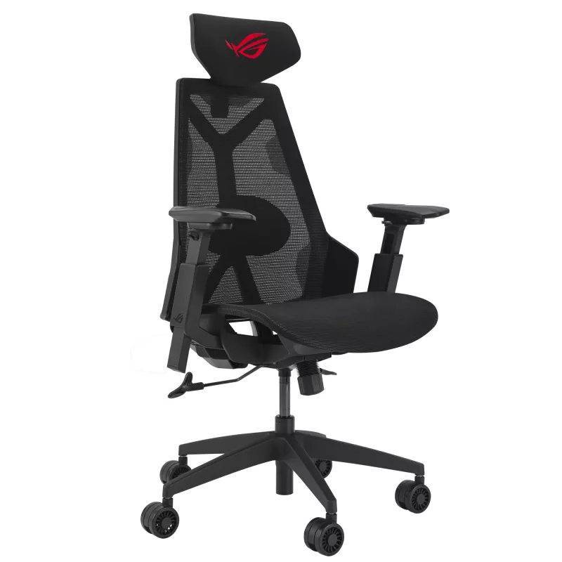 Univerzálna herná stolička ASUS ROG Destrier Core čalúnené sedadlo čierna 150 kg
