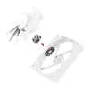 NZXT CPU chladič F140Q 140mm tichý Airflow Pwm biely