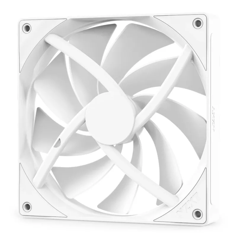 NZXT CPU chladič F140Q 140mm tichý Airflow Pwm biely