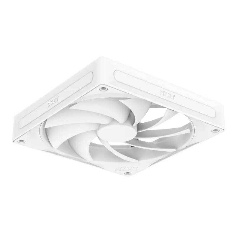 NZXT CPU chladič F140Q 140mm tichý Airflow Pwm biely