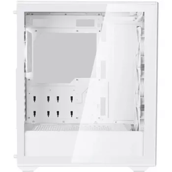 Tower PC skriňa SILVERSTONE FARA 515FXR (biela) — Mid-Tower skriňa, kompatibilná s ATX/micro-ATX