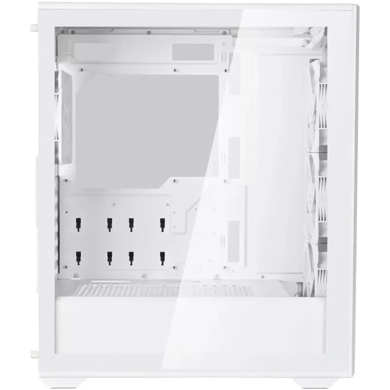 Tower PC skriňa SILVERSTONE FARA 515FXR (biela) — Mid-Tower skriňa, kompatibilná s ATX/micro-ATX