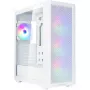 Tower PC skriňa SILVERSTONE FARA 515FXR (biela) — Mid-Tower skriňa, kompatibilná s ATX/micro-ATX