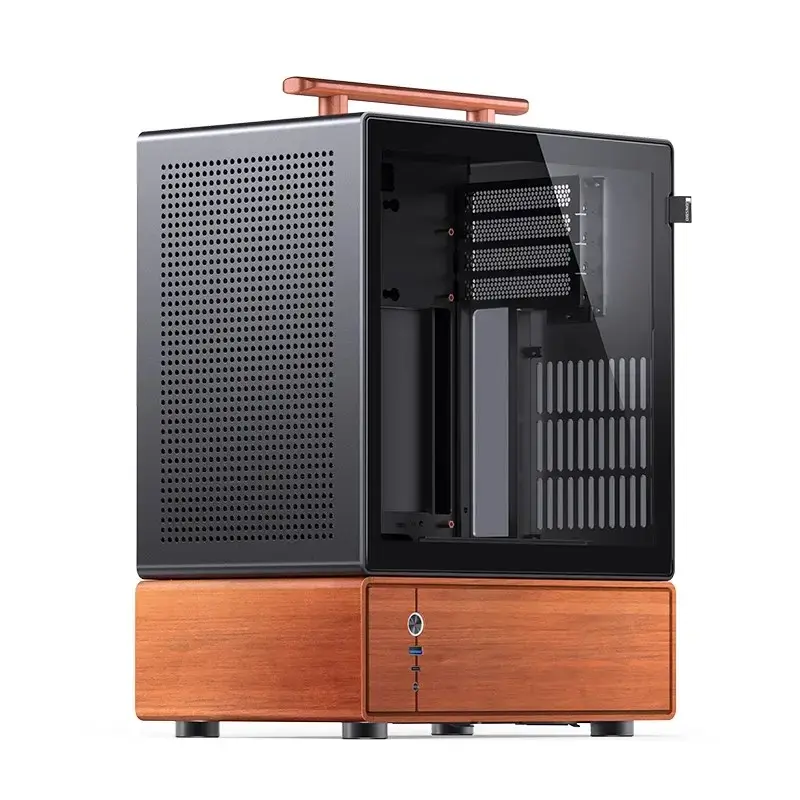 PC skriňa Jonsbo T7 Midi-Tower mATX Tempered Glass čierna