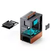 PC skriňa Jonsbo T7 Midi-Tower mATX Tempered Glass čierna