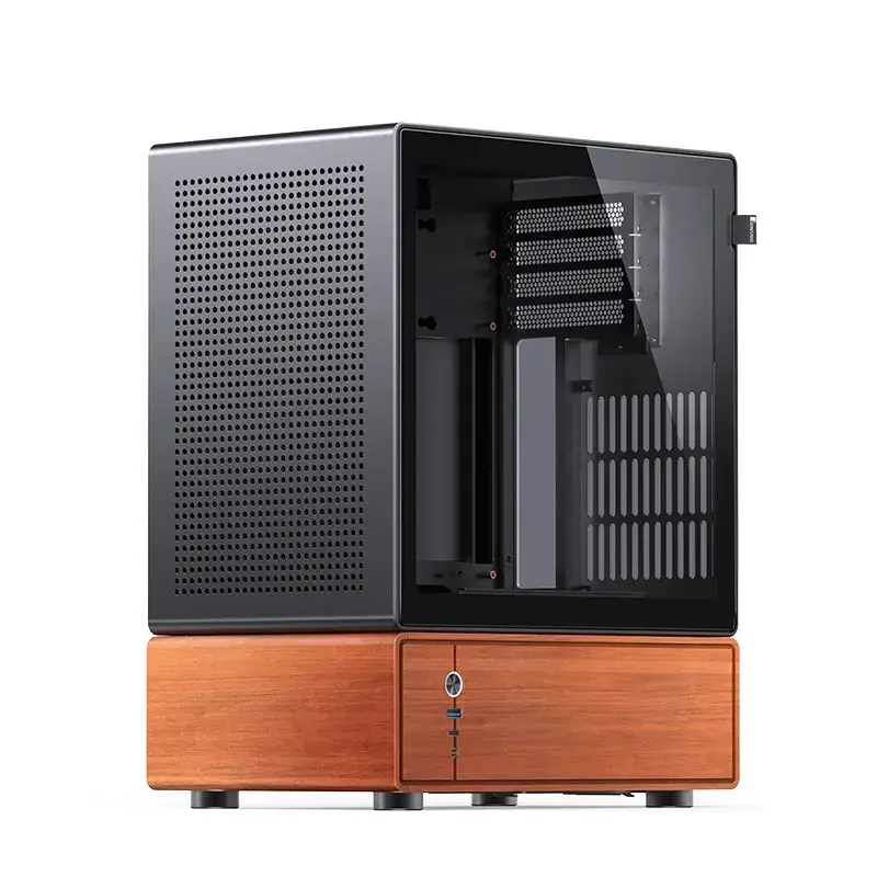 PC skriňa Jonsbo T7 Midi-Tower mATX Tempered Glass čierna