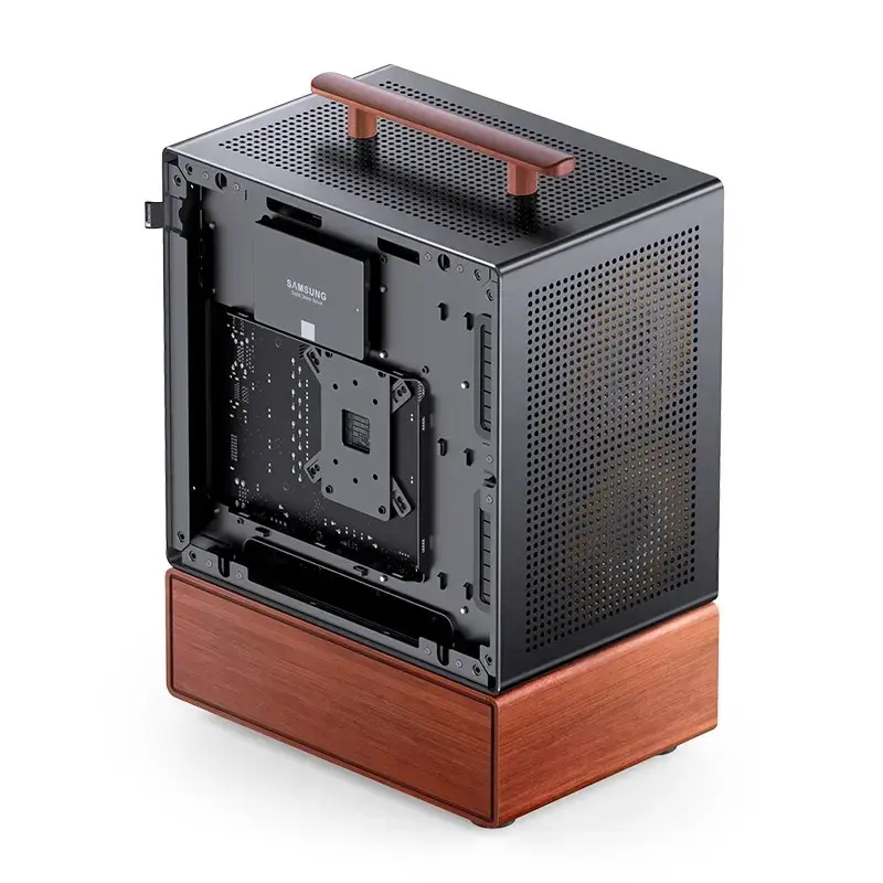 PC skriňa Jonsbo T7 Midi-Tower mATX Tempered Glass čierna