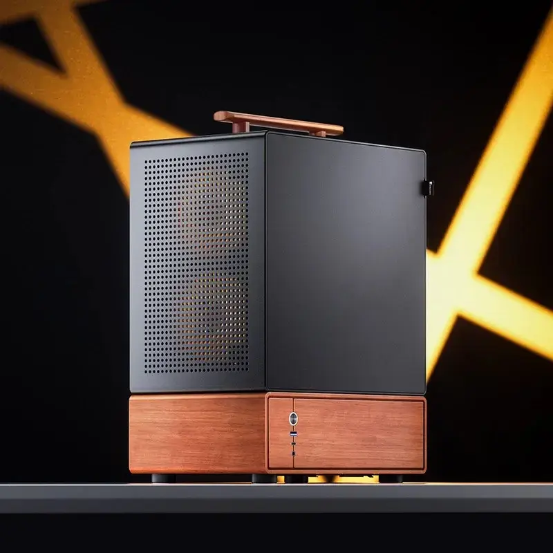 PC skriňa Jonsbo T7 Midi-Tower mATX Tempered Glass čierna