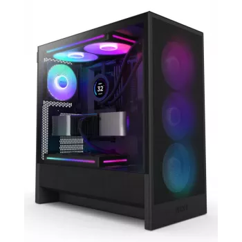 NZXT CPU skriňa H7 Flow 2024 RGB Mid Tower Airflow ATX čierna