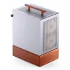 PC skriňa Jonsbo T7 Midi Tower mATX Tempered Glass strieborná