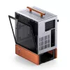 PC skriňa Jonsbo T7 Midi Tower mATX Tempered Glass strieborná