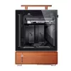 PC skriňa Jonsbo T7 Midi Tower mATX Tempered Glass strieborná