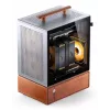 PC skriňa Jonsbo T7 Midi Tower mATX Tempered Glass strieborná