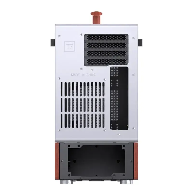 PC skriňa Jonsbo T7 Midi Tower mATX Tempered Glass strieborná