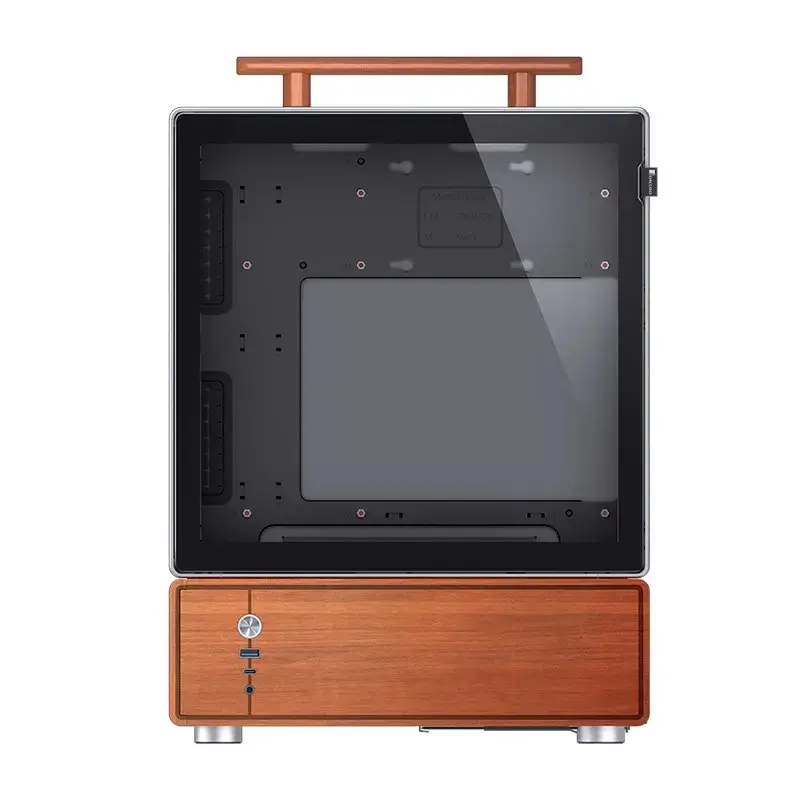 PC skriňa Jonsbo T7 Midi Tower mATX Tempered Glass strieborná