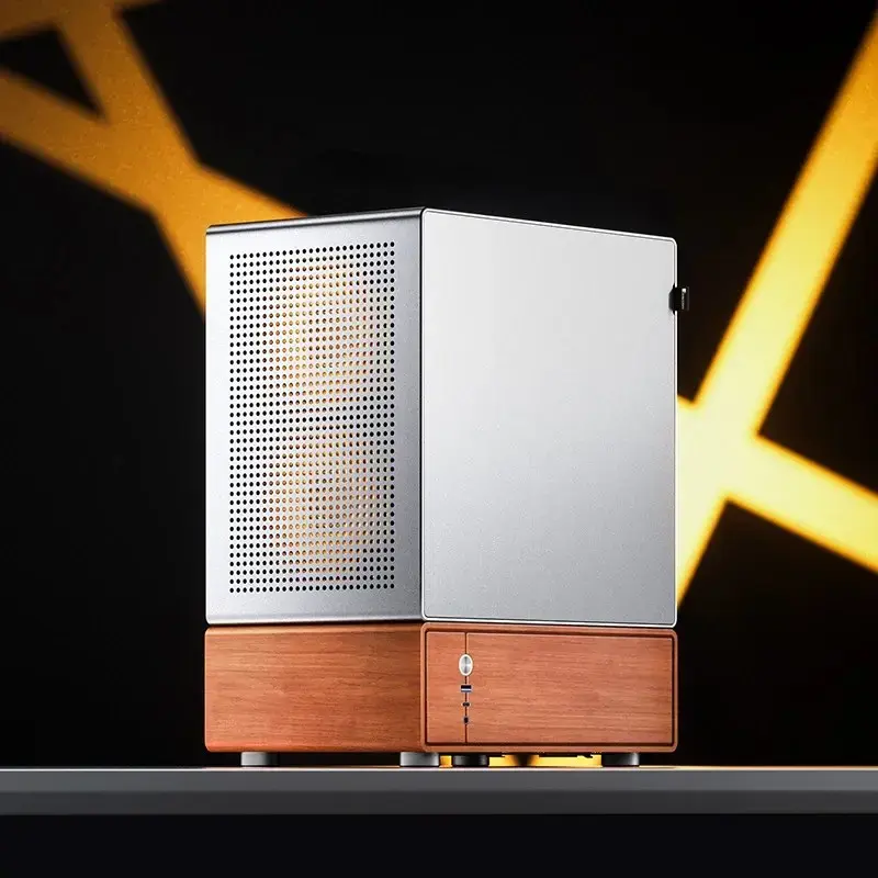 PC skriňa Jonsbo T7 Midi Tower mATX Tempered Glass strieborná