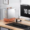 PC skriňa Jonsbo T7 Midi Tower mATX Tempered Glass strieborná