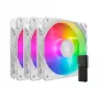 Ventilátory do skrinky Cooler Master SickleFlow Edge 120 ARGB 3-in-1, 3x 120 mm, biele, MFX-B2DW-253P2-R2