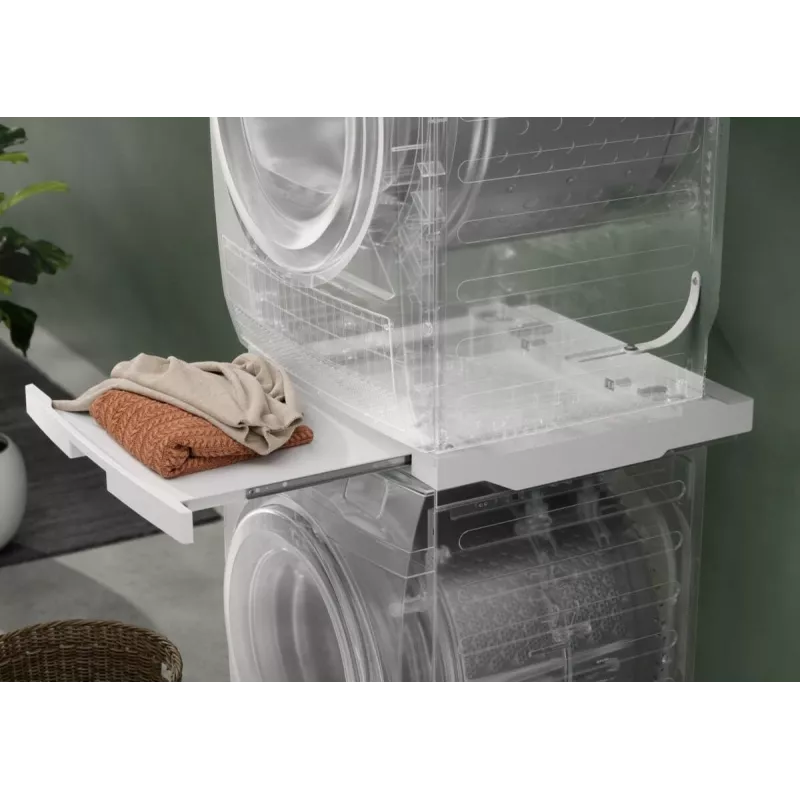 Sada na stohovanie Electrolux E1WYHSK2 biela – sada na stohovanie práčky a sušičky, 1 kus