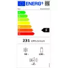 Beko RDSA180K30WN chladnička s mrazničkou, voľne stojaca, 176 l, biela
