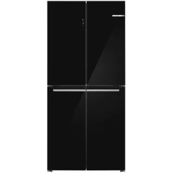 Bosch Serie 4 KMC85LBEA chladnička Side-by-Side, voľne stojaca, 547 l, čierna