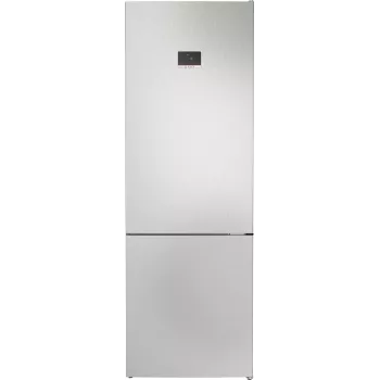 Voľne stojaca chladnička s mrazničkou Bosch Serie 4 KGN497LDF — 440 l celkovo, 311 l chladnička + 129 l mraznička, NoFrost, LED displej, nerez