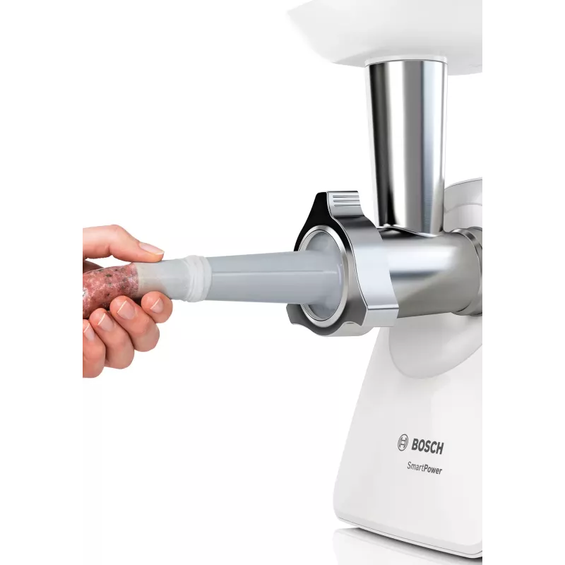 Bosch MFW2520W mlynček na mäso 1500 W nerez, biely