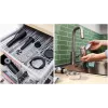 Bosch Serie 4 MFWS440B mlynček na mäso 1900 W, čierny, strieborný