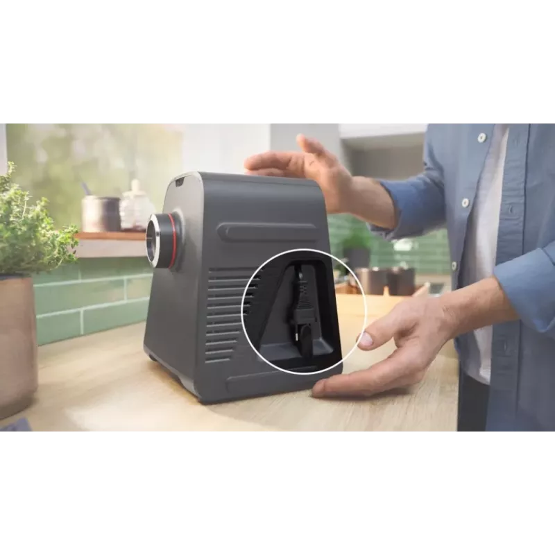 Bosch Serie 4 MFWS440B mlynček na mäso 1900 W, čierny, strieborný