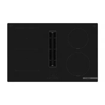 Indukčná varná doska Bosch Serie 4 PVS811B16E, 80 cm, 4-zónové dotykové ovládanie, bezrámová, čierna