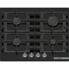 Bosch Serie 4 PNP6B6K40 varná doska čierna zabudovateľná 60 cm plynová 4 zóny