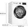 Práčka Bosch WAN2827FPL plnená zpredu 7 kg 1200 ot/min A+++ biela LED displej 598×845×590 mm