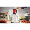Bosch Serie 6 MUMS6EW22 kuchynský robot, 1600 W, cukrárska sada, nadstavec mixéra, biela/nehrdzavejúca oceľ