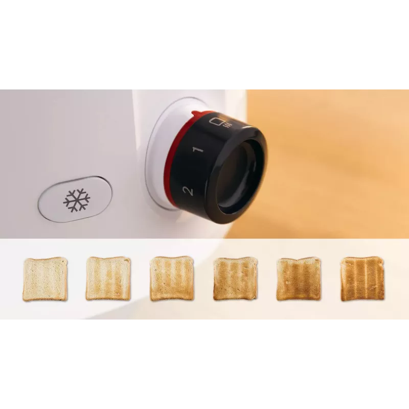 Bosch TAT2M121 hriankovač 6 2 plátky 950 W biela