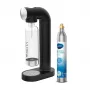 Sodastreamer BRITA sodaONE čierna strieborná — sýtič, výkon 60 L, bez BPA, 450×129×240 mm