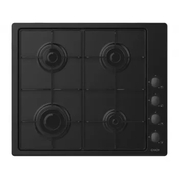 Candy Idea CHW6LBB čierna vstavaná plynová varná doska 60 cm 4 zóny