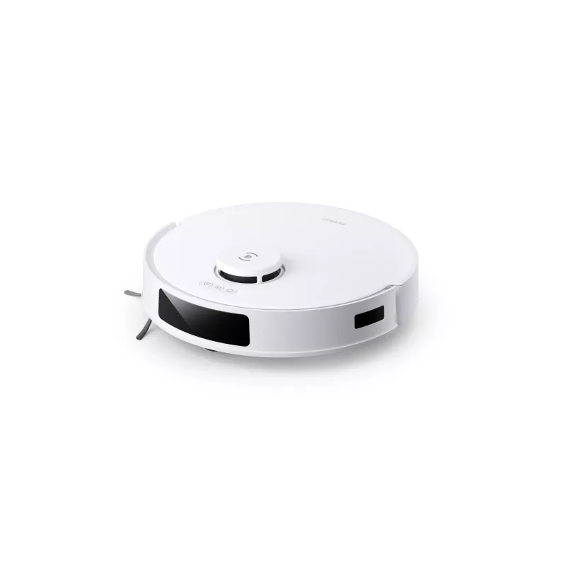 Ecovacs Deebot N20 Plus robotický vysávač a mop so stanicou PureCyclone, bez vrecka, 0,4 l, 5200 mAh, 300 min, výška 96 mm, biely