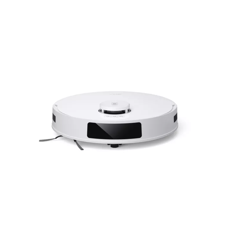 Ecovacs Deebot N20 Plus robotický vysávač a mop so stanicou PureCyclone, bez vrecka, 0,4 l, 5200 mAh, 300 min, výška 96 mm, biely