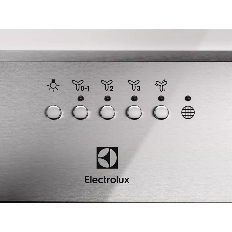 Electrolux LFG516X vstavaný odsávač pár, 54 cm, 600 m³/h (intenzívny režim), 3 rýchlosti, LED, diaľkové ovládanie, nehrdzavejúca oceľ