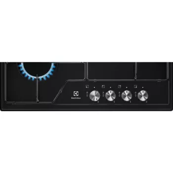 Electrolux EGS6424K, čierna, vstavaná, 60 cm, plynová, 4 varné zóny