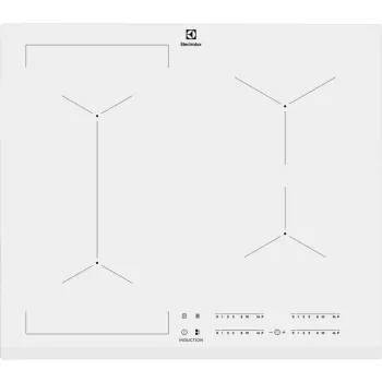 Electrolux EIV63440BW biela vstavaná zónová indukčná varná doska 4 zóny