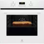 Vstavaná elektrická rúra Electrolux EOF3H40BW, 65 l, horúci vzduch, gril, AquaClean, biela