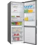 Gorenje NRK720EAXL4 chladnička s mrazničkou, voľne stojaca, 495 l, sivá