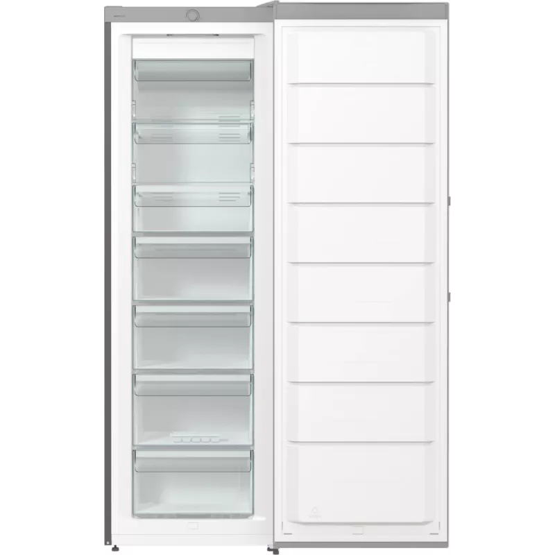 Gorenje mraznička FN619EES5 BK065B, 280 l, 12,6 kg/24h, SN-N, No Frost systém, E, sivá