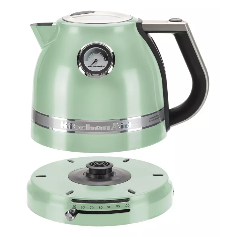 KitchenAid 5KEK1522EPT elektrická kanvica 1,5 l 2400 W čierna, zelená, nerez