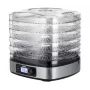 Sušička potravín MPM MSG-12, 6 zásuviek, 380 W, 35–75 °C, časovač 0,5–36 hod., nerezové telo