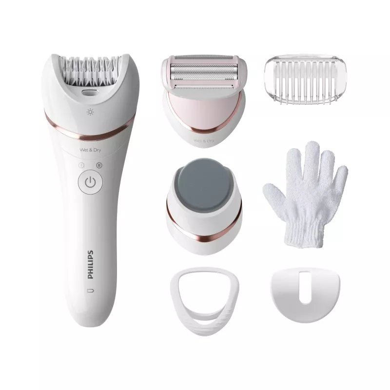 Philips 8000 Series epilátor Series 8000 BRE730/10 mokrý a suchý epilátor