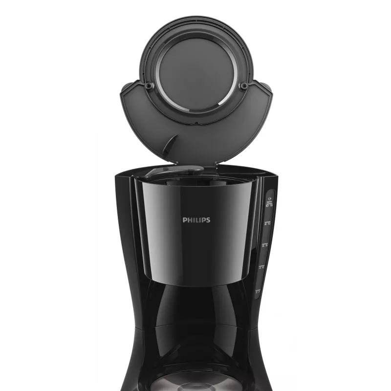 Philips Daily Collection HD7461/20 prekvapkávací kávovar, sklenená kanvica, 1000 W, čierny