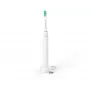 Zvuková zubná kefka Philips 2100-Series HX3651/13 – nabíjacia zvuková zubná kefka pre dospelých, 2-minútový časovač, biela, 1 hlava kefky