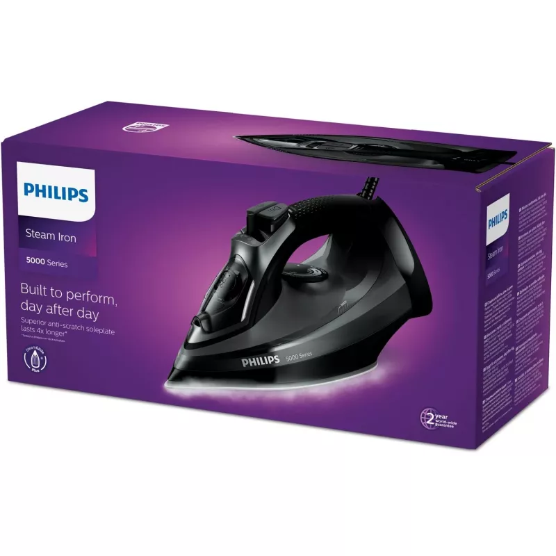 Philips 5000 series DST5040/80 žehlička parná žehlička SteamGlide Plus žehliaca plocha 2600 W